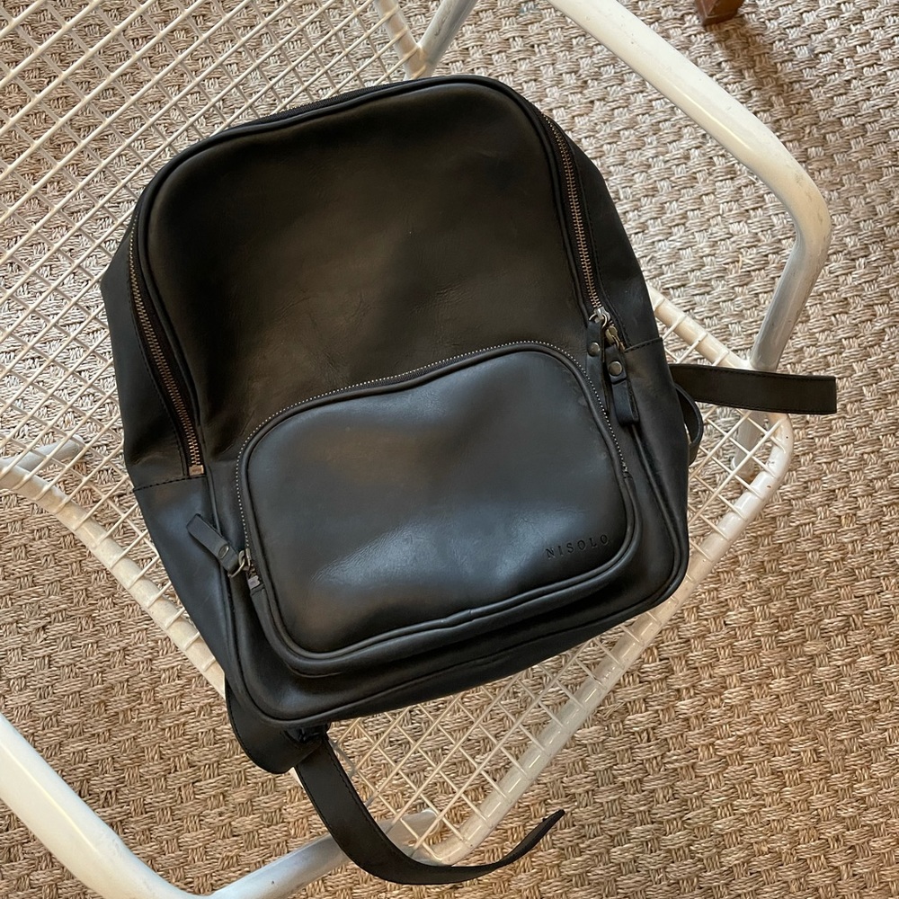 Nisolo Cordoba Backpack Black